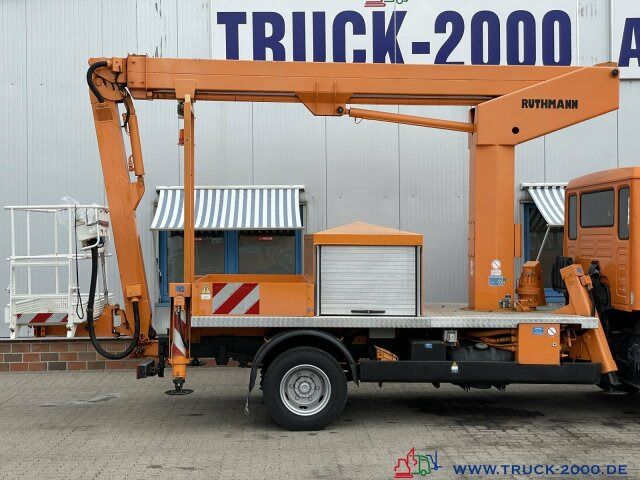 MAN 8.163 Ruthmann 17.3 m Arbeitshöhe 10 m seitlich - Truck mounted aerial platform: picture 5 MAN 8.163 Ruthmann 17.3 m Arbeitshöhe 10 m seitlich - Truck mounted aerial platform: picture 5