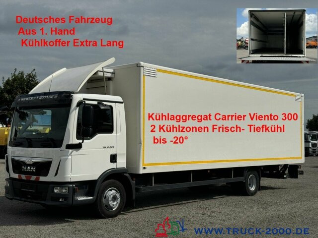 MAN TGL 12.220 Kühler Carrier -20°C 2-Kammern LBW - Refrigerator truck: picture 1 MAN TGL 12.220 Kühler Carrier -20°C 2-Kammern LBW - Refrigerator truck: picture 1