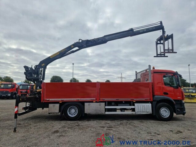 Dropside/ Flatbed truck, Crane truck Mercedes-Benz Arocs 1836 Kran PK15001L 11m=1t. 5+6.Steuerkreis: picture 7