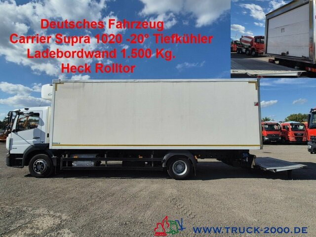 Mercedes-Benz Atego 1530 Tiefkühler Carrier Supra Rolltor+ LBW - Refrigerator truck: picture 1 Mercedes-Benz Atego 1530 Tiefkühler Carrier Supra Rolltor+ LBW - Refrigerator truck: picture 1