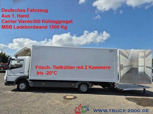 Mercedes-Benz Atego 818 Kühlkoffer Carrier-20° 2Kammern LBW - Refrigerated van: picture 1 Mercedes-Benz Atego 818 Kühlkoffer Carrier-20° 2Kammern LBW - Refrigerated van: picture 1