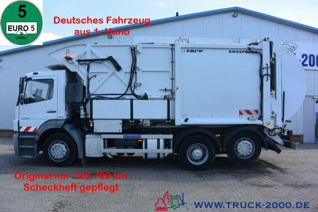 Mercedes-Benz Axor 2529 Faun Easypress Frontlader 25 m³ 1.Hd - Garbage truck: picture 1 Mercedes-Benz Axor 2529 Faun Easypress Frontlader 25 m³ 1.Hd - Garbage truck: picture 1
