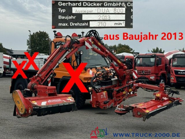 Unimog Dücker Mähkombination RSM Mäher Ausleger DUA800 - Truck: picture 1 Unimog Dücker Mähkombination RSM Mäher Ausleger DUA800 - Truck: picture 1