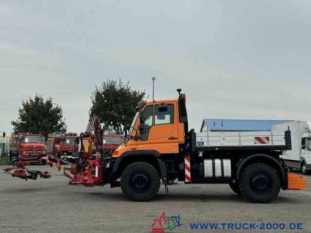 Tipper Unimog U 500 Vario Pilot EasyDrive Mähkombi Dücker MK25: picture 6