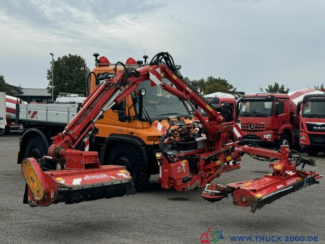 Tipper Unimog U 500 Vario Pilot EasyDrive Mähkombi Dücker MK25: picture 8