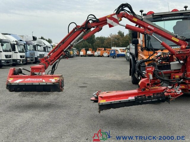 Tipper Unimog U 500 Vario Pilot EasyDrive Mähkombi Dücker MK25: picture 12