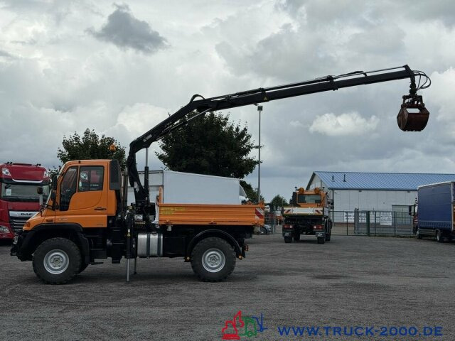 Unimog Unimog U300 4x4 Hiab Kran mit original 60.212 Km - Tipper, Crane truck: picture 3 Unimog Unimog U300 4x4 Hiab Kran mit original 60.212 Km - Tipper, Crane truck: picture 3