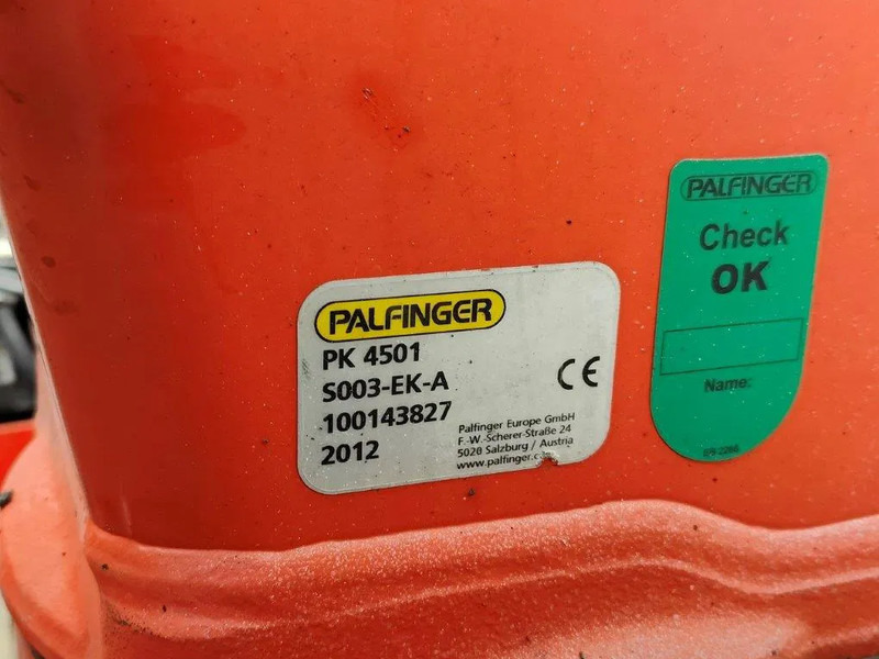 Hook lift truck, Crane truck MAN TGL 12.250 Containersysteem Jimeca met kraan Palfinger PK4501: picture 10