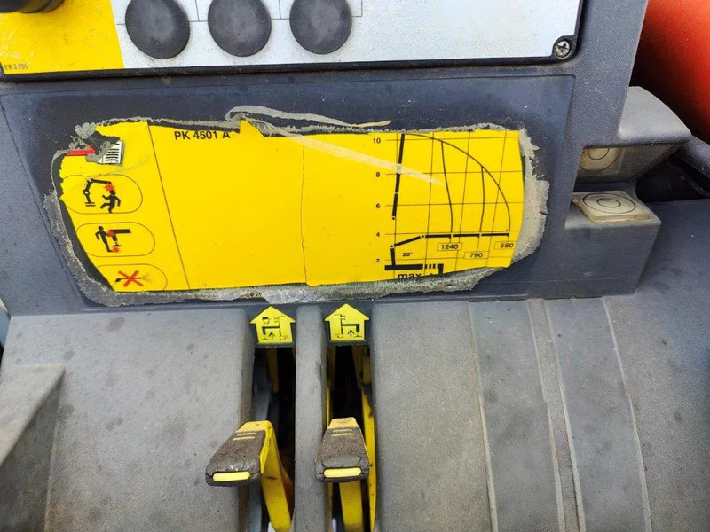 Hook lift truck, Crane truck MAN TGL 12.250 Containersysteem Jimeca met kraan Palfinger PK4501: picture 11