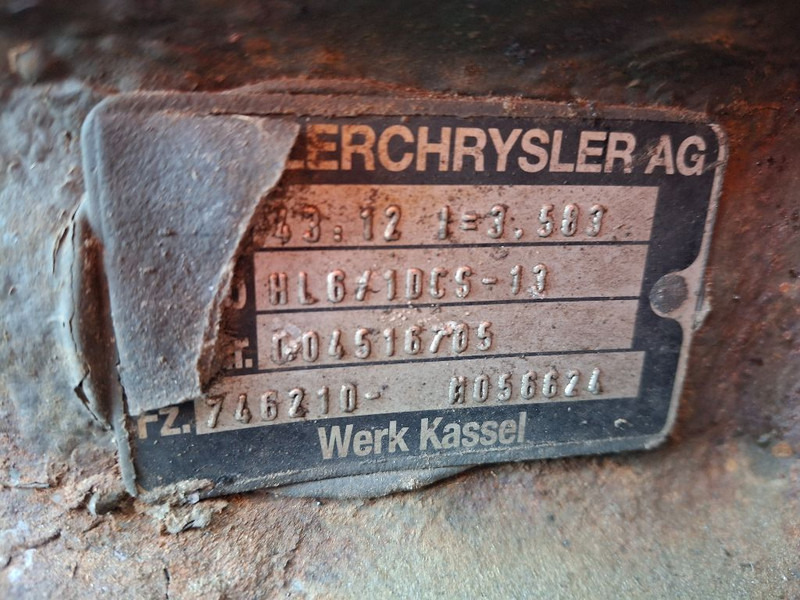 Mercedes-Benz HL6/1DCS-13 - Rear axle: picture 5 Mercedes-Benz HL6/1DCS-13 - Rear axle: picture 5