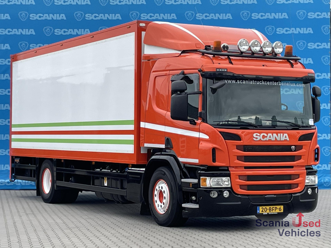 Box truck SCANIA P 370 LB4x2MNB RETARDER FULL AIR 705X245X235: picture 8