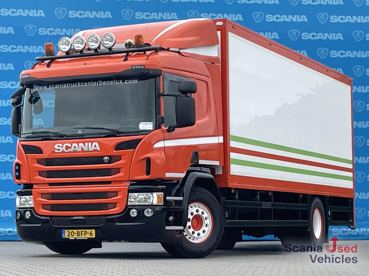SCANIA P 370 LB4x2MNB RETARDER FULL AIR 705X245X235 - Box truck: picture 1 SCANIA P 370 LB4x2MNB RETARDER FULL AIR 705X245X235 - Box truck: picture 1