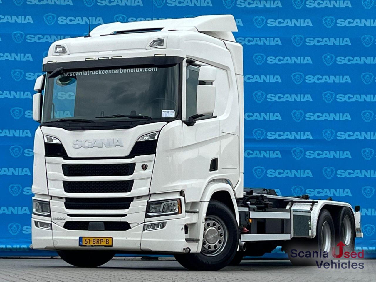 SCANIA R 500 B6x2NB HOOKLIFT 20T RETARDER FULL-AIR 9T - Cab chassis truck: picture 1 SCANIA R 500 B6x2NB HOOKLIFT 20T RETARDER FULL-AIR 9T - Cab chassis truck: picture 1