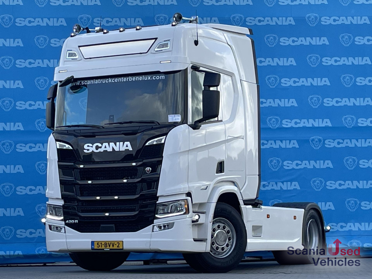 SCANIA R 420 A4x2NA DIFF-L CRB LED NAVI ACC 8T VECTO3 - Tractor unit: picture 1 SCANIA R 420 A4x2NA DIFF-L CRB LED NAVI ACC 8T VECTO3 - Tractor unit: picture 1