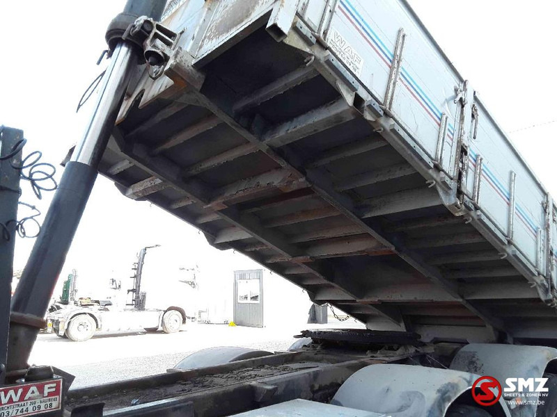 Tipper, Crane truck DAF 85 CF 380 Hiab 200-3 No remote tractor-tipper: picture 8