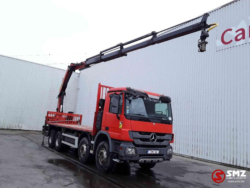 Mercedes-Benz Actros 4144 Palfinger Pk22002Eh 4 ext remote - Dropside/ Flatbed truck, Crane truck: picture 1 Mercedes-Benz Actros 4144 Palfinger Pk22002Eh 4 ext remote - Dropside/ Flatbed truck, Crane truck: picture 1