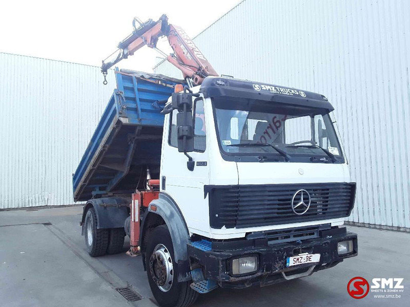 Mercedes-Benz SK 1824 Atlas Ak 80,1 A2 - Tipper, Crane truck: picture 1 Mercedes-Benz SK 1824 Atlas Ak 80,1 A2 - Tipper, Crane truck: picture 1