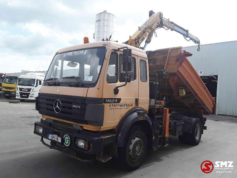Mercedes-Benz SK 1824 - Tipper, Crane truck: picture 3 Mercedes-Benz SK 1824 - Tipper, Crane truck: picture 3