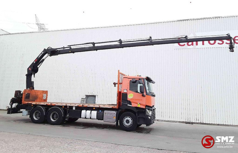 Renault C 430 Hiab 188_es 5+remote - Dropside/ Flatbed truck, Crane truck: picture 4 Renault C 430 Hiab 188_es 5+remote - Dropside/ Flatbed truck, Crane truck: picture 4