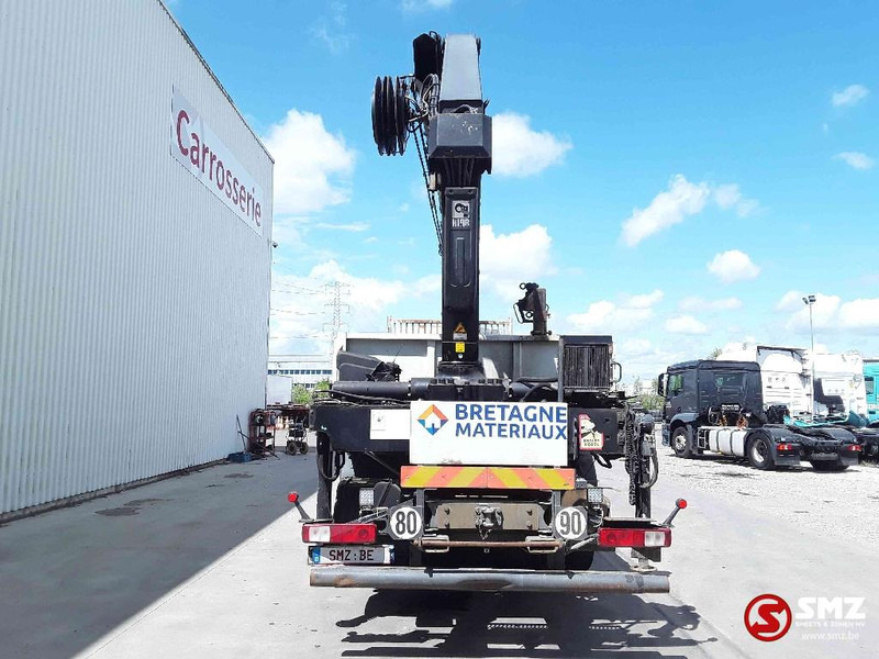 Dropside/ Flatbed truck, Crane truck Renault Kerax 430 hiab 211 /4 +remote: picture 10