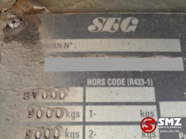 Closed box semi-trailer Samro Oplegger: picture 11 Closed box semi-trailer Samro Oplegger: picture 11