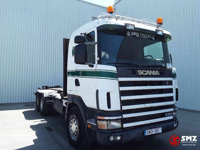 Scania 144 530 6x4 manual pump - Dropside/ Flatbed truck: picture 1 Scania 144 530 6x4 manual pump - Dropside/ Flatbed truck: picture 1