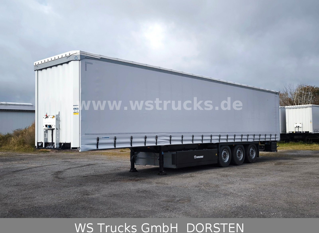 Krone Planauflieger SDP 27 Edscha - Curtainsider semi-trailer: picture 1 Krone Planauflieger SDP 27 Edscha - Curtainsider semi-trailer: picture 1