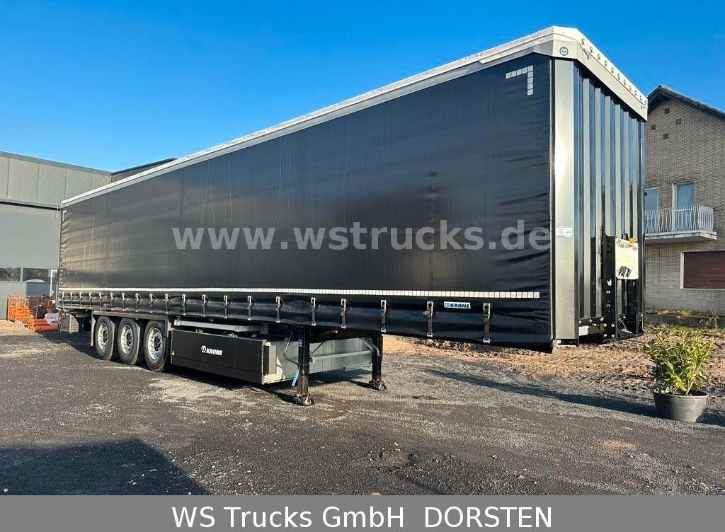 Krone Planauflieger SDP 27 Edscha, Rungen, - Curtainsider semi-trailer: picture 1 Krone Planauflieger SDP 27 Edscha, Rungen, - Curtainsider semi-trailer: picture 1