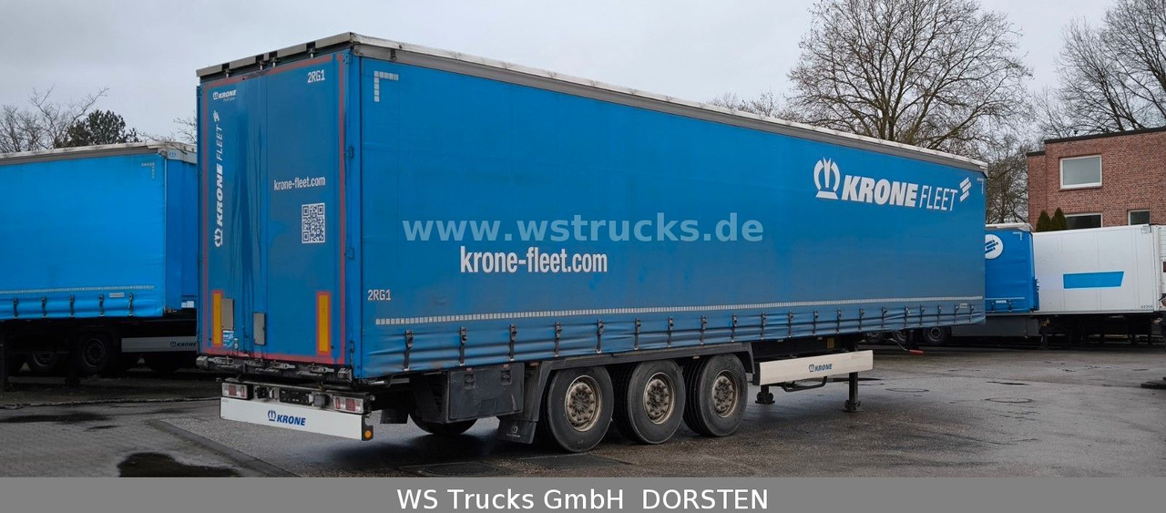 Krone SD 27 Planauflieger mit Edscha | ABS, EBS, XL - Curtainsider semi-trailer: picture 4 Krone SD 27 Planauflieger mit Edscha | ABS, EBS, XL - Curtainsider semi-trailer: picture 4