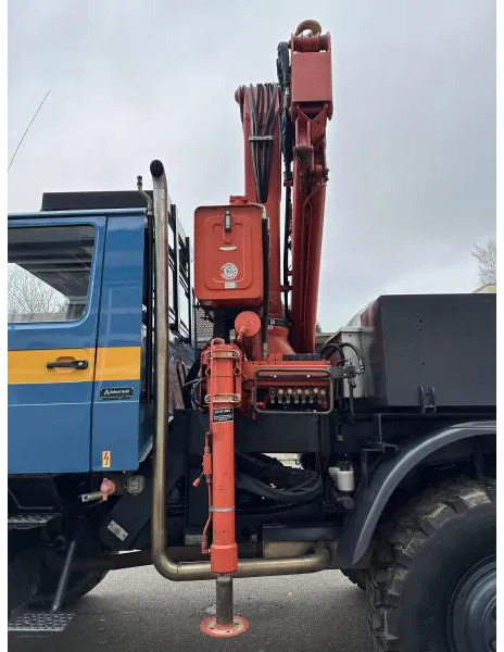 New Truck, Crane truck Unimog U 1500 (425) Ferrari Kran 147.2A*Jib* TÜV NEU!: picture 9