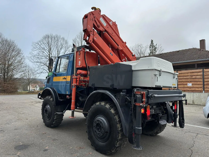 New Truck, Crane truck Unimog U 1500 (425) Ferrari Kran 147.2A*Jib* TÜV NEU!: picture 8