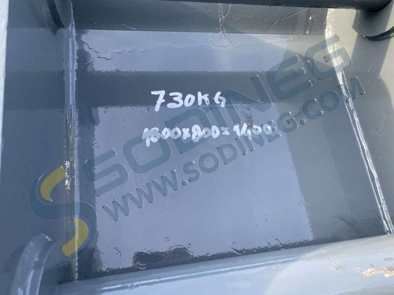 Excavator bucket 750mm - Axes 80mm pour pelles 20 Tonnes: picture 6
