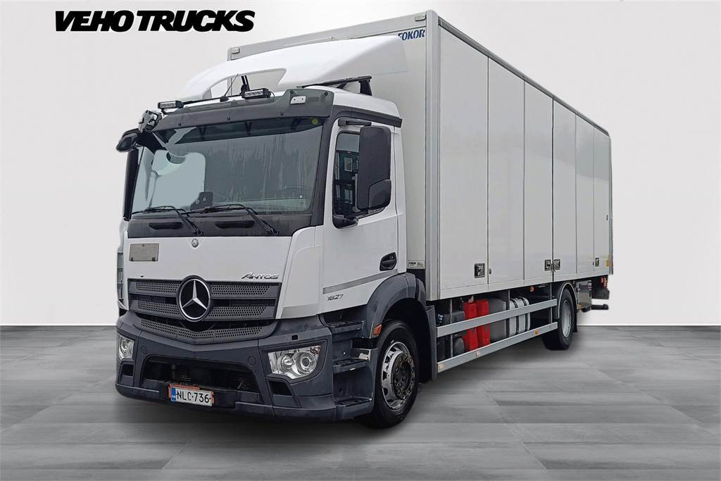Mercedes-Benz ANTOS 1827L Ksa-kori + PL - Box truck: picture 1 Mercedes-Benz ANTOS 1827L Ksa-kori + PL - Box truck: picture 1