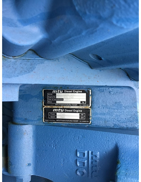 Construction machinery MTU 16V4000-G83 USED: picture 6 Construction machinery MTU 16V4000-G83 USED: picture 6
