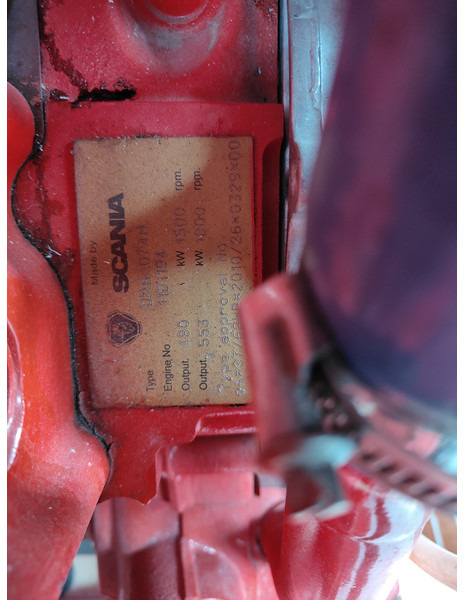Scania DI16.74M USED - Construction machinery: picture 1 Scania DI16.74M USED - Construction machinery: picture 1