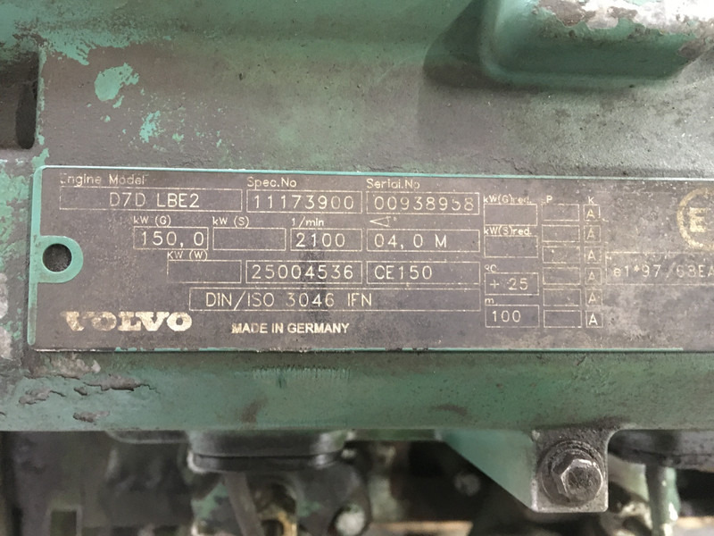 Construction machinery Volvo D7D LBE2 FOR PARTS: picture 6