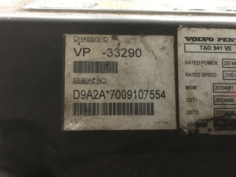 Construction machinery Volvo TAD941VE USED: picture 6 Construction machinery Volvo TAD941VE USED: picture 6