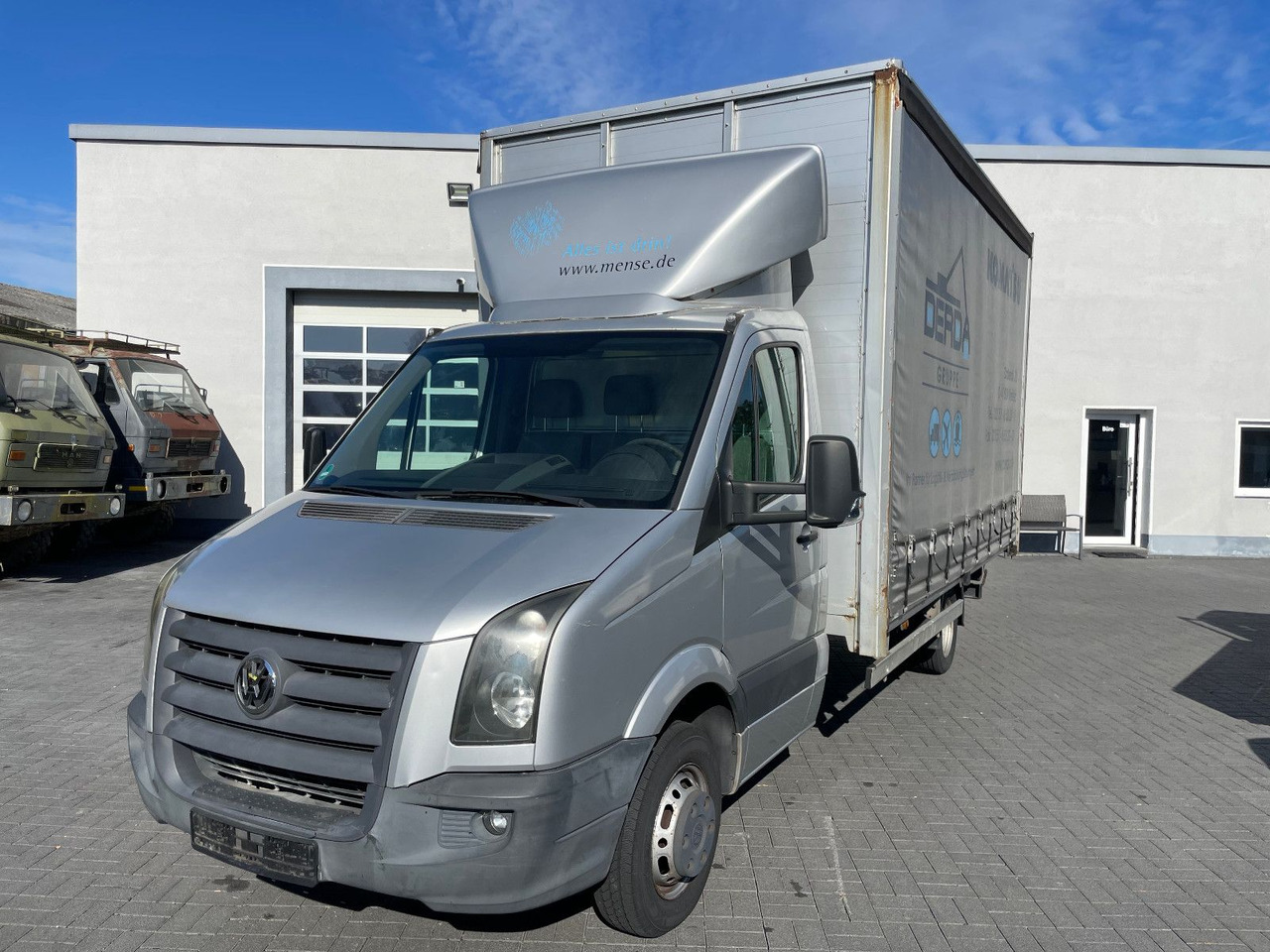 Volkswagen Crafter 50 Pritsche+Plane Klima, Maxi - Curtain side van: picture 3 Volkswagen Crafter 50 Pritsche+Plane Klima, Maxi - Curtain side van: picture 3