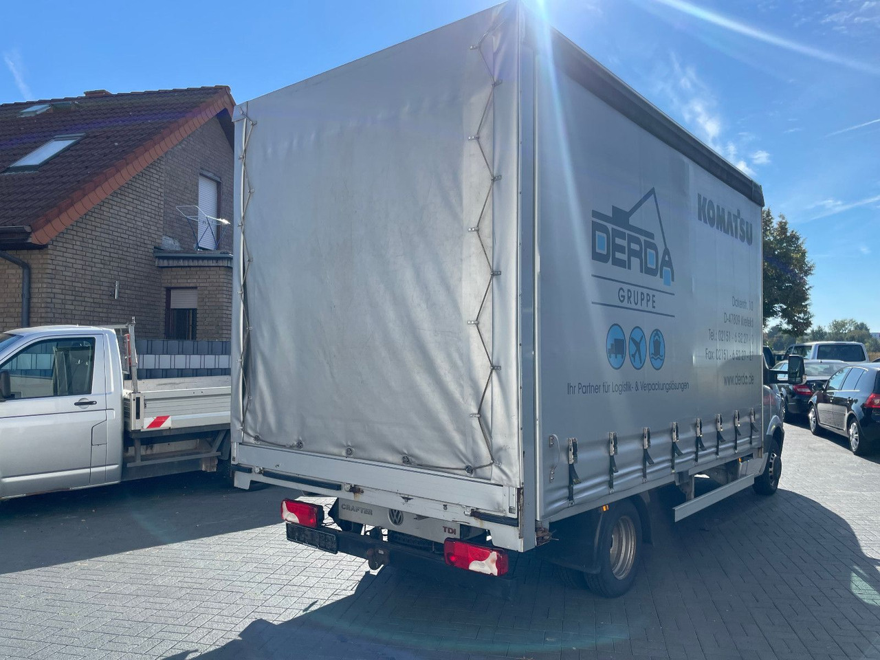 Volkswagen Crafter 50 Pritsche+Plane Klima, Maxi - Curtain side van: picture 2 Volkswagen Crafter 50 Pritsche+Plane Klima, Maxi - Curtain side van: picture 2