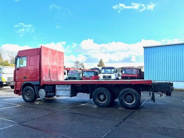 DAF 95-430XF SPACECAB 6x4 FULL STEEL WITH OPEN BODY (EURO 3 / 9.000 KG. FRONT AXLE / FULL STEEL SUSPENSION / REDUCTION AXLES / ZF16 - Dropside/ Flatbed truck: picture 5 DAF 95-430XF SPACECAB 6x4 FULL STEEL WITH OPEN BODY (EURO 3 / 9.000 KG. FRONT AXLE / FULL STEEL SUSPENSION / REDUCTION AXLES / ZF16 - Dropside/ Flatbed truck: picture 5