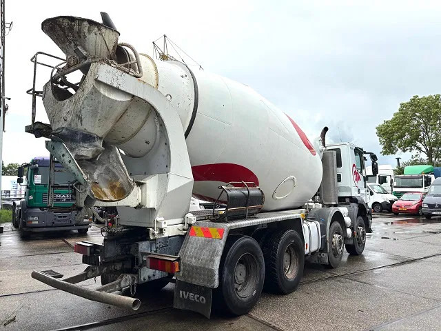 Iveco Eurotrakker AD340T41B 8x4 FULL STEEL SUSPENSION WITH STETTER CONCRETE MIXER (ZF16 MANUAL GEARBOX / FULL STEEL SUSPENSION / REDUC - Concrete mixer truck: picture 3 Iveco Eurotrakker AD340T41B 8x4 FULL STEEL SUSPENSION WITH STETTER CONCRETE MIXER (ZF16 MANUAL GEARBOX / FULL STEEL SUSPENSION / REDUC - Concrete mixer truck: picture 3
