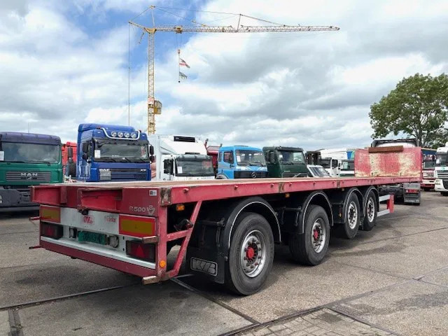 Kwb P-504-STI-H 4-AXLE FLATBED TRAILER (SAF AXLES / 2x STEERING AXLE / 2x LIFT-AXLE / ABS-EBS) - Dropside/ Flatbed semi-trailer: picture 3 Kwb P-504-STI-H 4-AXLE FLATBED TRAILER (SAF AXLES / 2x STEERING AXLE / 2x LIFT-AXLE / ABS-EBS) - Dropside/ Flatbed semi-trailer: picture 3