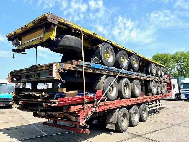 Pacton T3-001 13.60 METER (CURTAINSIDE) TRAILERPACKAGE (DRUM BRAKES / SAF AXLES / ABS BRAKE SYSTEM) - Dropside/ Flatbed semi-trailer: picture 3 Pacton T3-001 13.60 METER (CURTAINSIDE) TRAILERPACKAGE (DRUM BRAKES / SAF AXLES / ABS BRAKE SYSTEM) - Dropside/ Flatbed semi-trailer: picture 3