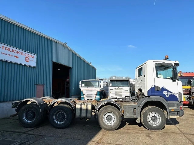 Scania R124-420 C 8x4 FULL STEEL CHASSIS (EURO 3 / FULL STEEL SUSPENSION / REDUCTION AXLES / GRS900 GEARBOX) - Cab chassis truck: picture 2 Scania R124-420 C 8x4 FULL STEEL CHASSIS (EURO 3 / FULL STEEL SUSPENSION / REDUCTION AXLES / GRS900 GEARBOX) - Cab chassis truck: picture 2