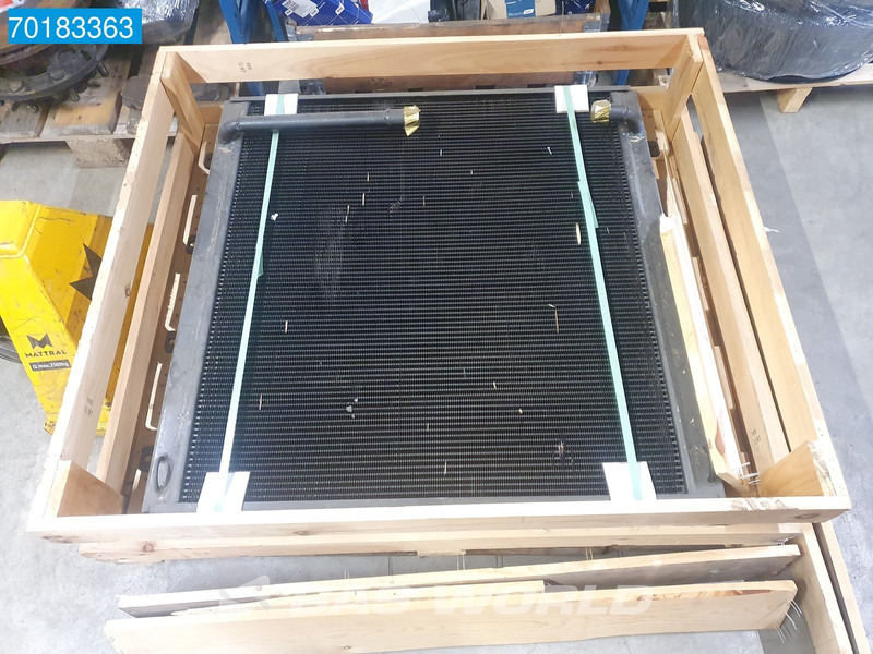 Doosan K1003693A TRANSMISSION COOLER, OIL K1003693A - Attachment: picture 2 Doosan K1003693A TRANSMISSION COOLER, OIL K1003693A - Attachment: picture 2