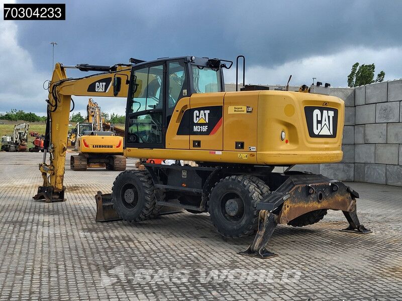 Caterpillar M316 F M316F Outrigger + Blade - Wheel excavator: picture 3 Caterpillar M316 F M316F Outrigger + Blade - Wheel excavator: picture 3