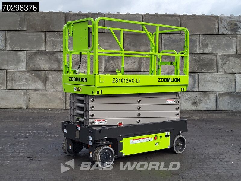 Zoomlion ZS1012AC-Li 10 M – Factory Warranty – CE-Certified - Construction machinery: picture 2 Zoomlion ZS1012AC-Li 10 M – Factory Warranty – CE-Certified - Construction machinery: picture 2