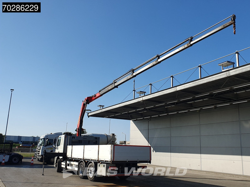 DAF CF 370 CF 6X2 Palfinger PK19.001 SLD D Kran Crane ACC Lift+lenkasche Euro 6 - Dropside/ Flatbed truck, Crane truck: picture 2 DAF CF 370 CF 6X2 Palfinger PK19.001 SLD D Kran Crane ACC Lift+lenkasche Euro 6 - Dropside/ Flatbed truck, Crane truck: picture 2
