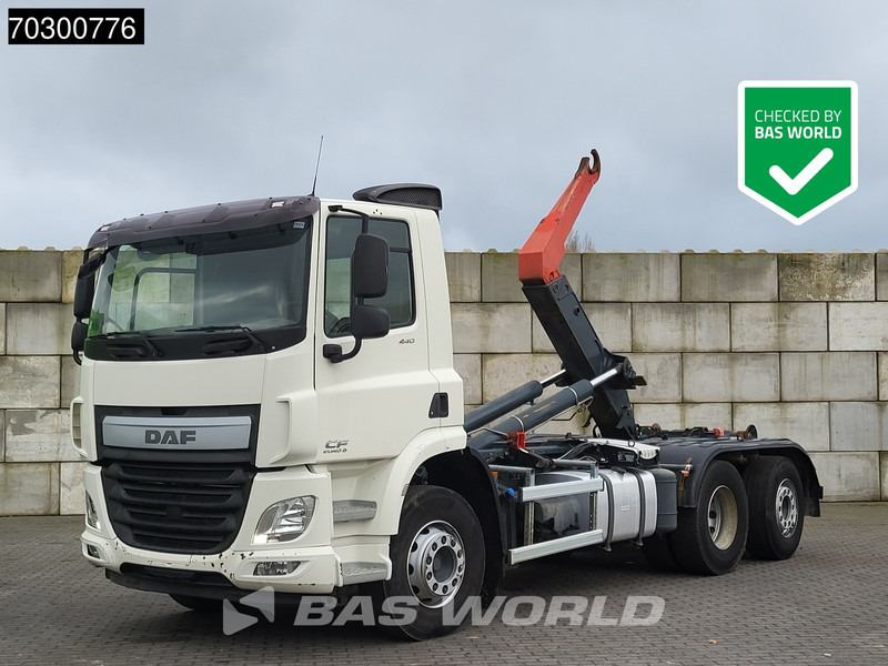 DAF CF 440 6X2 20 tons Dalby containersystem Lift+steering Axle Retarder Euro 6 - Hook lift truck: picture 1 DAF CF 440 6X2 20 tons Dalby containersystem Lift+steering Axle Retarder Euro 6 - Hook lift truck: picture 1