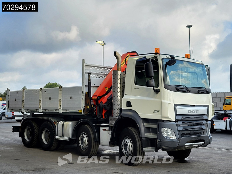 DAF CF 460 8X4 Palfinger PK18002 EH Crane tipper Retarder Big-Axle Steelsuspension Manual - Tipper, Crane truck: picture 3 DAF CF 460 8X4 Palfinger PK18002 EH Crane tipper Retarder Big-Axle Steelsuspension Manual - Tipper, Crane truck: picture 3
